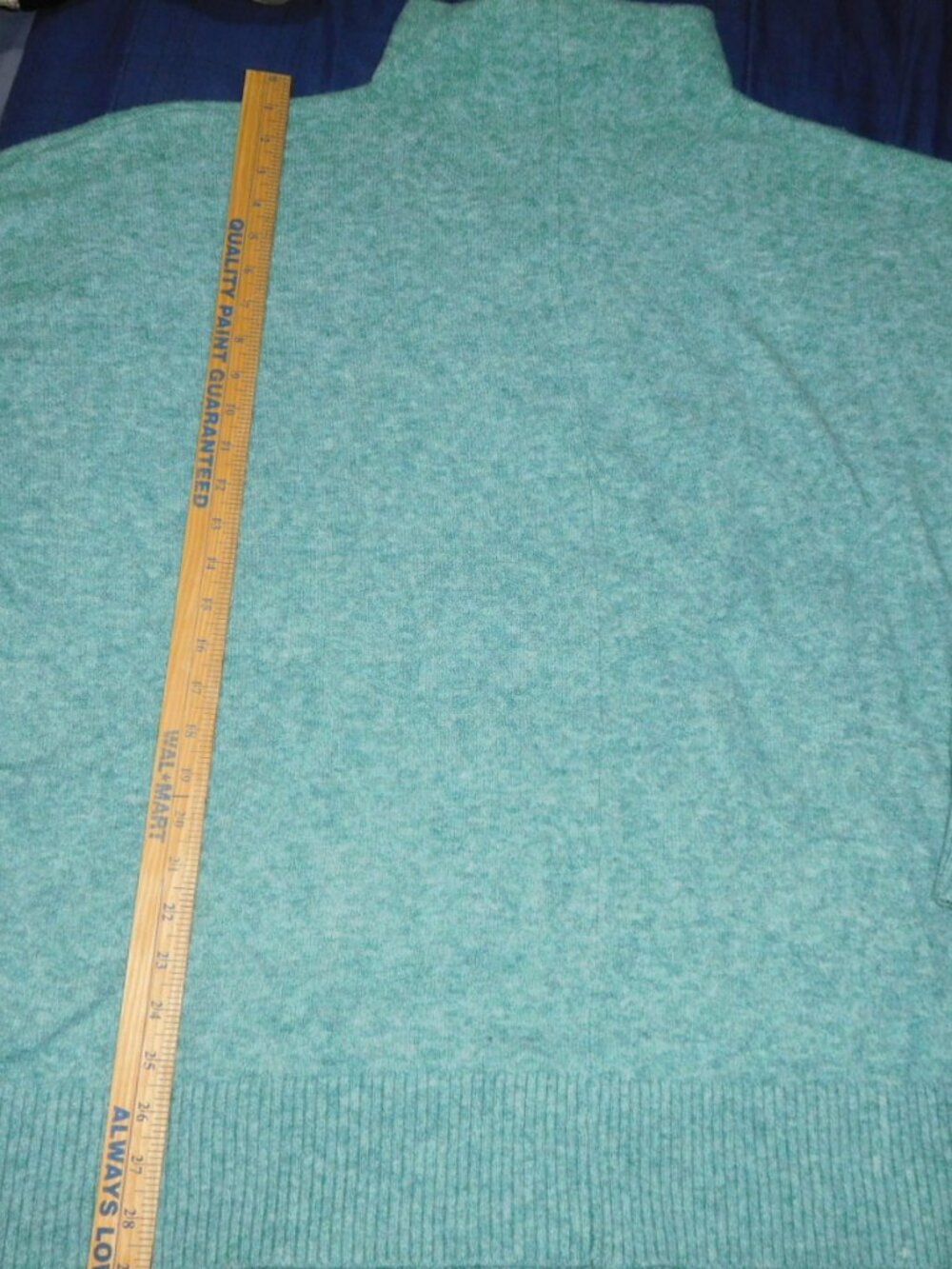 3X nine west white mock neck sweater mint green